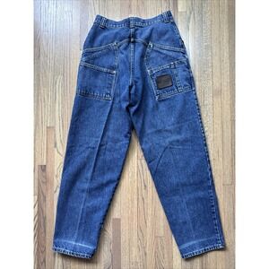 Vintage BOSS Jeans Men's SZ 30x33 Blue Carpenter Y2K Baggy Skater Hip Hop Rap